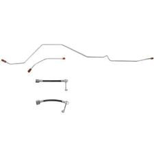 Rear Axle Brake Line Kit Fits 2003-2009 Dodge Ram 2500 10.5 AAM WRA0352SS