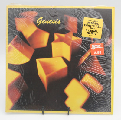 Genesis Self Titled W/ Hype Sticker Shrink Record LP Vitage Atlantic 80116-1