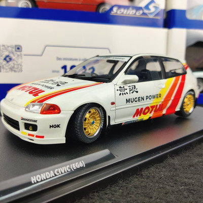 AUTO SOLIDO HONDA CIVIC EG6 MUGEN RACING 1992 1:18 NEU BOX S1810404