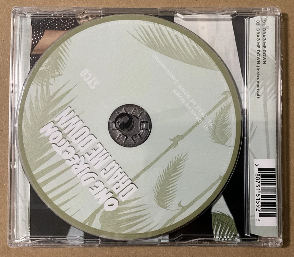 SEALED One Direction Drag Me Down Rare Cd Single Harry Liam Payne Louis Zayn 1D - Image 3 of 3