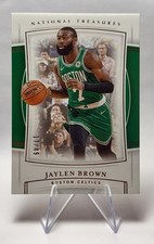 Jaylen Brown 2019-20 National Treasures Bronze #/49 BOSTON CELTICS