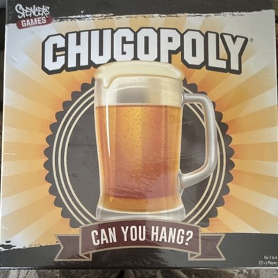 Sieners Games CHUGOPOLY Drinking Board Game Complete Game 21+ 2-6 Players