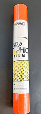 VViViD  Orange Gloss DECO65 Permanent Adhesive Craft Vinyl 7ft x 11.8" - NEW