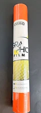 VViViD® Orange Gloss DECO65 Permanent Adhesive Craft Vinyl (7ft x 11.8") - NEW