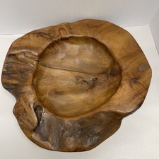 Large Wooden Bowl Home Decor