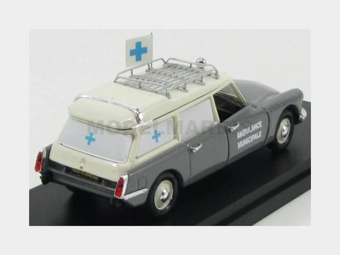 RIO-MODELS 4447 CITROEN - DS19 BREAK AMBULANZA MUNICIPALE 1962 - AMBULANCE - 2 T - Immagine 2 di 2
