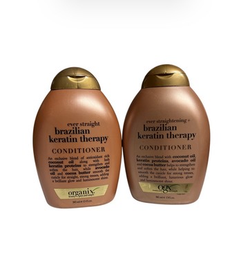 OGX Brazilian Keratin Therapy Conditioner 13 Fl Oz (2 New)
