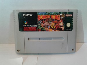 Super-Donkey-Kong-Country-Hyundai-Super-Famicom-Comboy-Rare-Korean-Korea