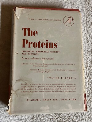The Proteins Chemistry, Biological Activity, Methods Vol. 1-A (1953) |   1206