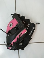 Kids Size 9 1/2 In pink and black Franklin Baseball Glove