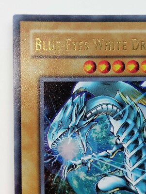 Yugioh Card Blue Eyes White Dragon JMP-001 Ultra Rare ATK/3000 DEF