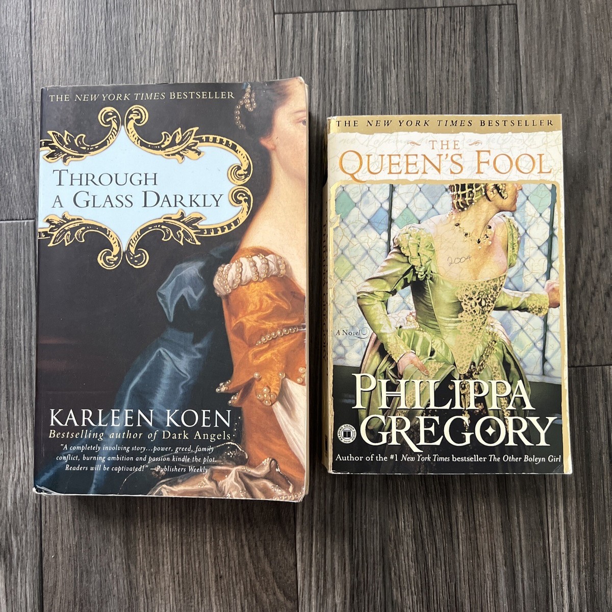 Through A Glass Darkly Marlene Koen And The Queens Fool Philippa Gregory  Books