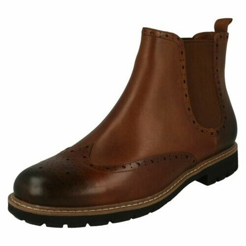 Uomo Clarks Smart Chelsea Stivali Batcombe Top | eBay