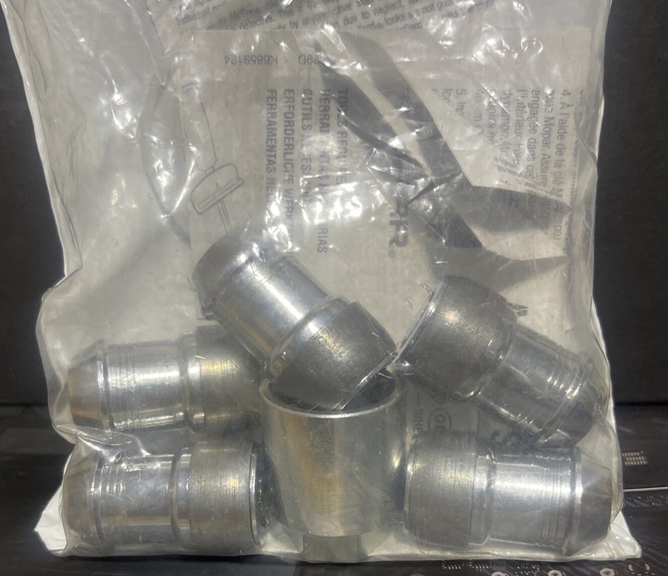 20182024 JEEP WRANGLER JL WHEEL LOCK KIT OEM NEW MOPAR 82215711 eBay