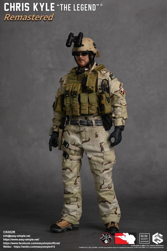 In Stock New 1/6 ES CK002 Chris Kyle 