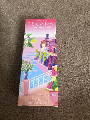 Escada Sorbetto Rosso by Escada, 3.3oz EDT Spray women Limited Edition
