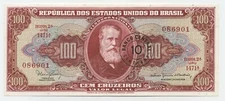 Brazil 10 Centavos ND 1966-76 Pick 185.b UNC Uncirculated Banknote