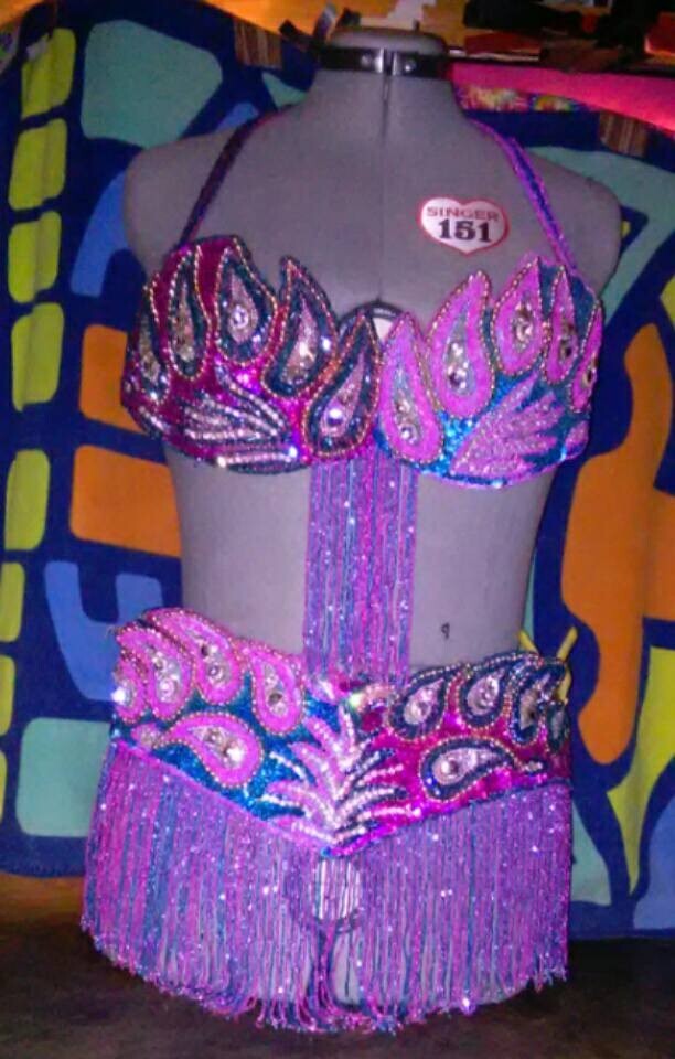 Gently Used Belly Dance Costume eBay