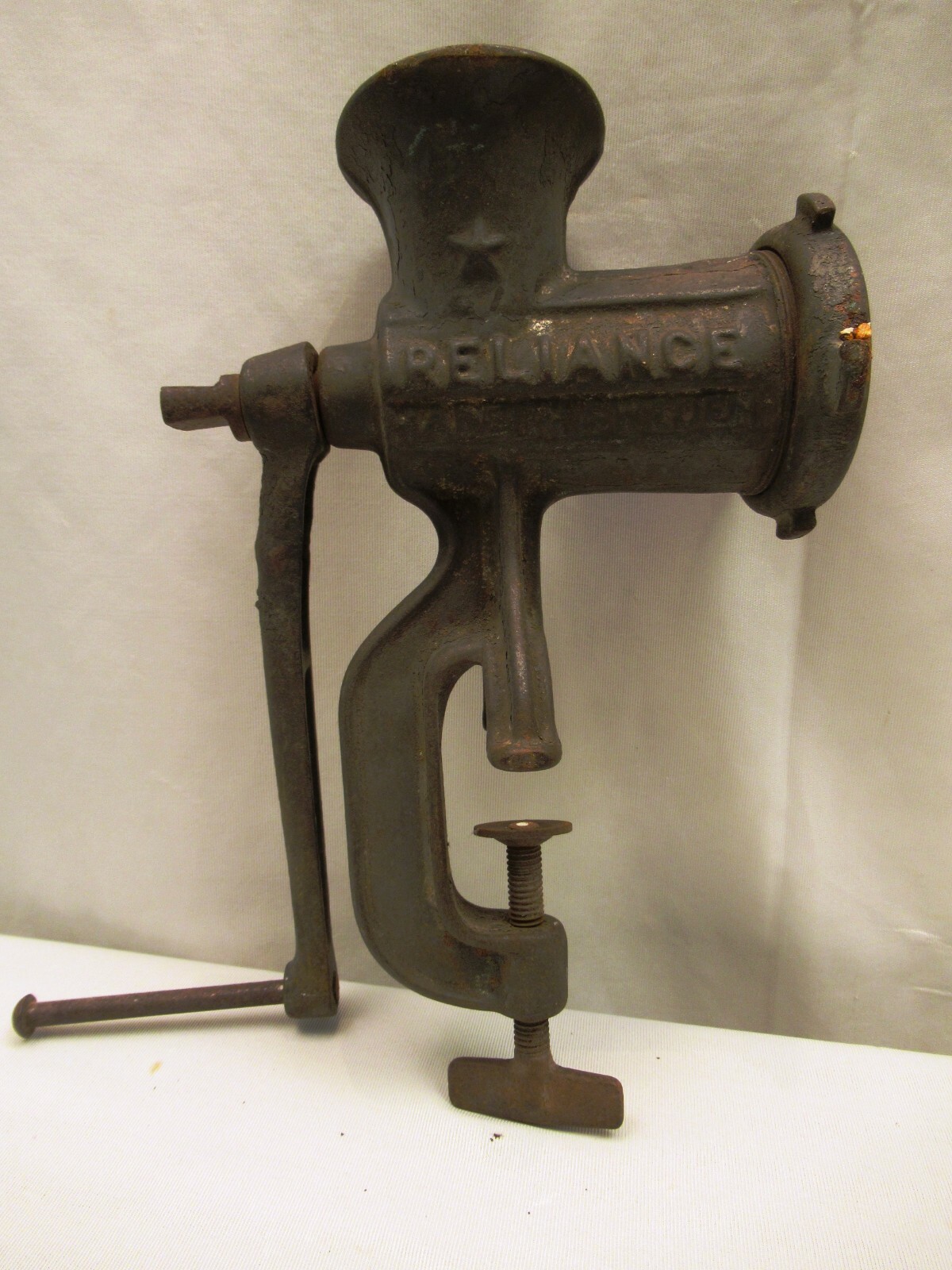 Antique Reliance Made In Sweden Husqvarna Meat Grinder Nut Metal Collectibles eBay
