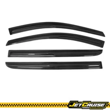 Fits 05-10 Honda Odyssey Acrylic Smoke Mugen Style Window Visors Sun Rain Guard