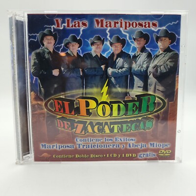El Poder De Zacatecas Y Las Mariposas Audio CD (2004) Music CD