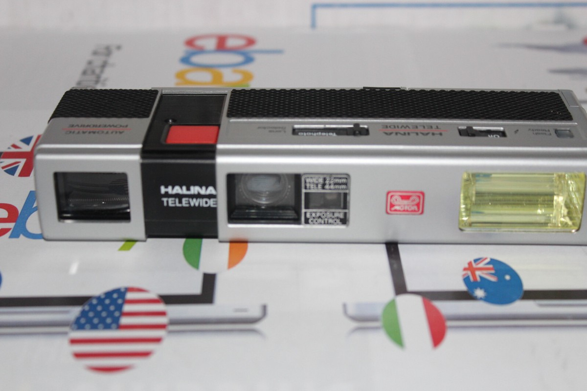 35mm Film Halina Home Cctv Security Camera Panagor Zoom Slide