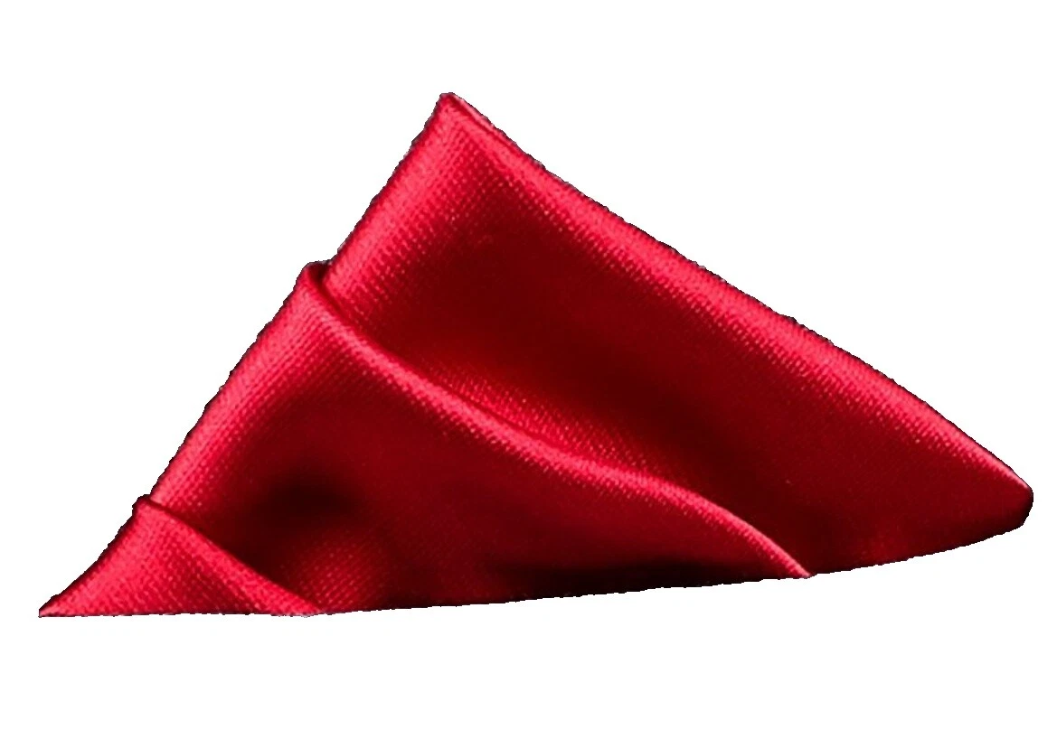 Satin Wedding Vintage Plain & Solid Handkerchiefs