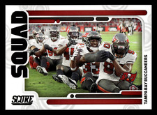2022 Panini Score Tampa Bay Buccaneers #S3 Tampa Bay Buccaneers Squad NFL