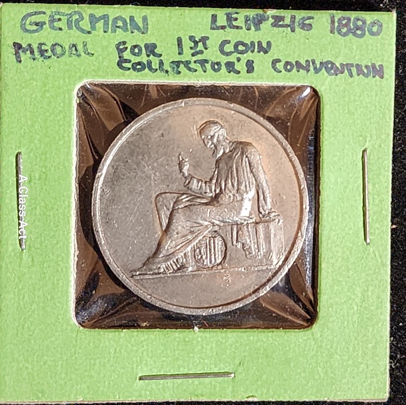 1880 zu leipzig vereinstag deutscher munzforscher RARE Read Description. T6838