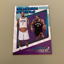 2019-2020 Donruss #7 - Kawhi Leonard Changing Stripes -  Los Angeles Clippers 