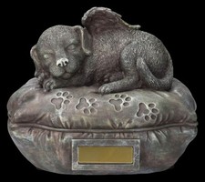Urne Pour Chien En Grand | Ange Sur Coussin, 26 Large, 3L