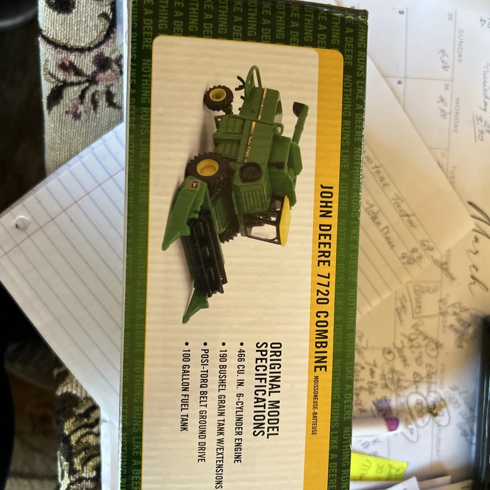 John Deere 1/64 Diecast Combine RC2 2005 - Image 3 of 4