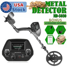 Larger Metal Detector 3 Modes Waterproof Coil Detector 24"-45" Adjustable Height