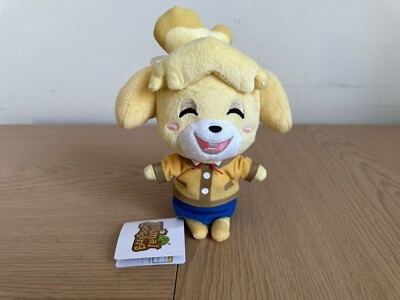 Peluche Ufficiale Animal Crossing - Shizue (Isabelle) - Altezza 20,5 Cm
