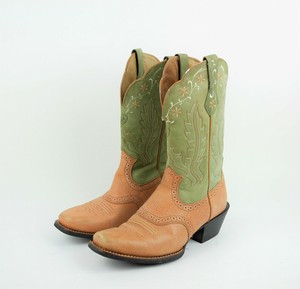 ariat boots green