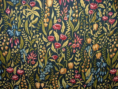 Kelmscott Jewel Cotton Curtain Upholstery Quilting Fabric William Morris Style Ebay