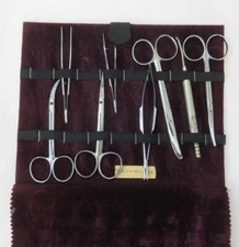 Medical/Surgical Tool Kit 8pc Needle Holders Scissors Tiemann Mueller Storz J&SP