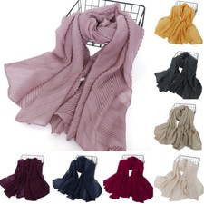 Muslim Women Hijab Scarf Headscarf Shawls Stoles Wrap Scarves Islamic Stoles