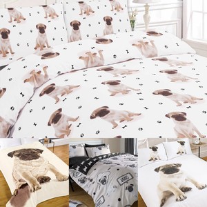 pug double duvet set