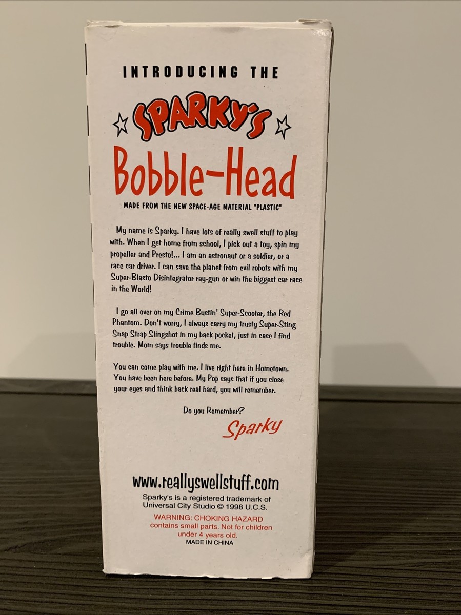 Sparky's Bobble-Head 2体セット FUNKO Wacky Wobbler Bobblehead Sparky Rare Sparky's New In