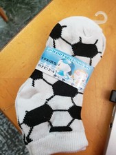 Boy's Comfortable socks with soccer ball pattern