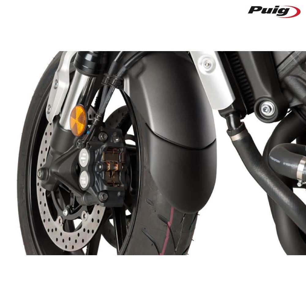 PUIG PARASPRUZZI PARAFANGO ANTERIORE NERO per Suzuki 1340 GSX R Hayabusa 2008-20
