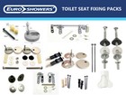 Toilet Seat Hinges, Fixings, Top Fix Grommets, Well Nuts, Non Slip Cones, Bolts