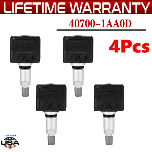 4x OEM Tire Pressure Sensor TPMS 40700-1AA0C For Nissan Titan Murano Pathfinder 4x OEM Tire Pressure Sensor TPMS 40700-1AA0C For Nissan Titan Murano Pathfinder