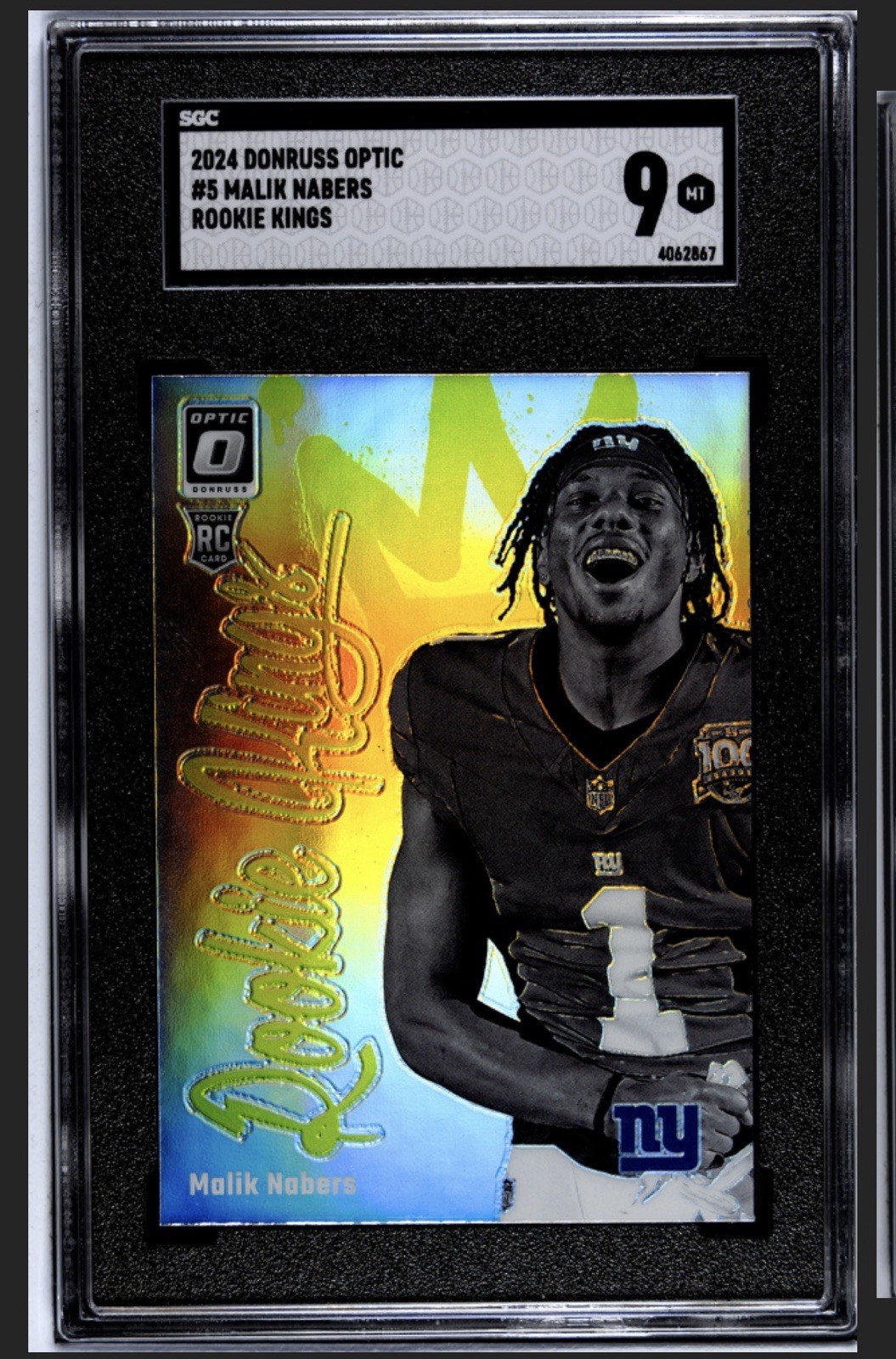 2024 Donruss Optic Malik Nabers Rookie Kings