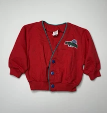 Vtg Tennis Cardigan Sweater Baby Toddler Size Small - Please See Measurements