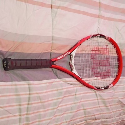 Wilson Roger Federer Red Tennis Racquet WCz 4 3/8  Grip