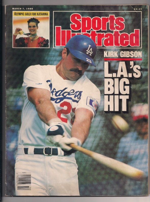 SPORTS ILLUSTRATED March 7, 1988 | Kirk Gibson | Katarina Witt vs Debbie Thomas