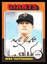 2024 Topps Heritage #354 Mike Yastrzemski San Francisco Giants
