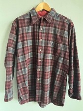 Vintage 70s 80s Pendleton Wool Plaid Board Shirt XL USA Made Quilt Yoke